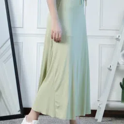 NEUDIS Mint Green Midi Skirt image 3