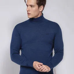98 Degree North Men Turtle Neck Woollen Pullover-picture-23