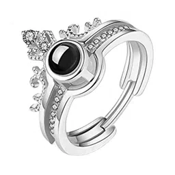 Ringzinnie Stones Studded Adjustable Finger Ring-picture-12