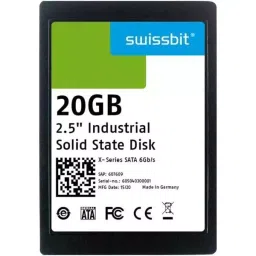 SWISSBIT SATA Solid State Drive 20 GB Memory Size 50.8x29.85x3.5 mm, SFSA020GS2AK1TO-I-6B-22P-STD-picture-30