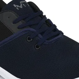 Provogue Men Navy Blue Woven Design Sneakers image 4