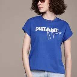 The Roadster Life Co. Typography Printed Extended Sleeves Boxy T-shirt-picture-25