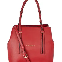 Giordano Red Solid Shoulder Handbag-picture-11