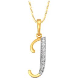 Joyalukkas J 18k Gold & Diamond Pendant with Chain-picture-6