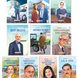 maple press Story Books for Kids Illustrated Greatest Entrepreneurs Set of 10 Books - English-picture-13