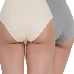 ORLIZEA Set Of 2 Cotton Blend Hipster Briefs image 4