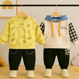 Googo Gaaga Boys Printed Trousers-picture-14