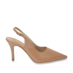 Scentra Women's Fiona Beige Back Strap Stilettos-picture-18