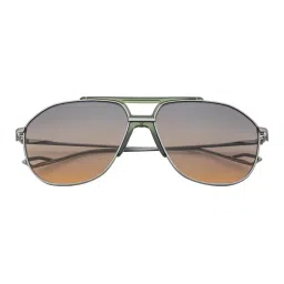 Royal Enfield Generic Grey UV Protection Aviator Sunglasses for Men image 4
