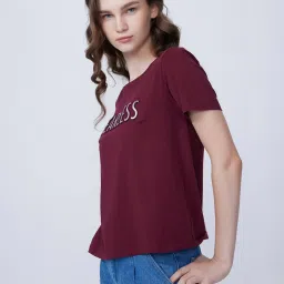 Cover Story Wine Graphic Print T-Shirt image 4