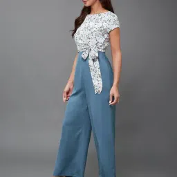 Miss Chase Multicolor Floral Print Jumpsuit image 3