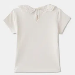 R&B Kids Ivory Regular Fit Top image 2