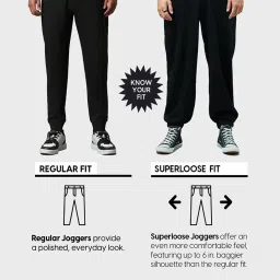 Bewakoof Grey Loose Fit Joggers image 4