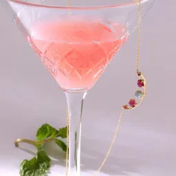 Mia by Tanishq Regal Sparkle 14k Diamond & Ruby Necklace-image-78