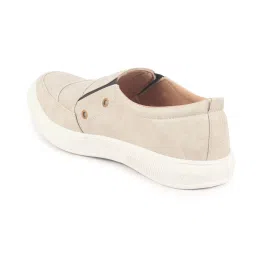 Fausto Men's Cream Casual Loafers image 4