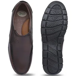 Zoom Shoes Men's Brown Formal Loafers image 4