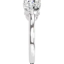 Sparkles Lab Grown Diamond 14k (585) White Gold Ring Women image 4