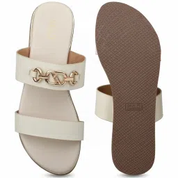 Inc.5 Women's Cream Casual Wedges image 4