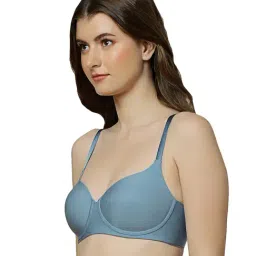 Triumph Blue Half Coverage T-Shirt Bra image 3
