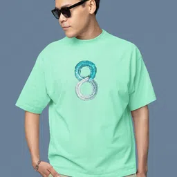 Elibolz Men Printed Drop-Shoulder Sleeves Bio Finish T-shirt-picture-29
