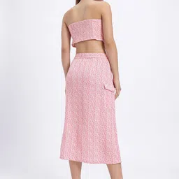 glitchez Printed Smocked Regular Fit Co-Ords image 3