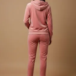 Wineberry Zip-Up Sweatshirt With Trousers Co-Ords image 3