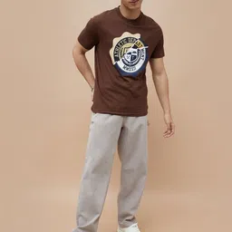 Fame Forever by Lifestyle Men Typography Printed Round Neck Cotton Regular Fit T-shirt image 5