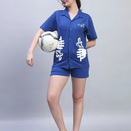 GRIFFEL Women Printed Drop-Shoulder Sleeves Ultralite T-shirt image 2