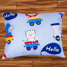 Mittenbooty Baby Bolster Bed Set Lion Print-Blue image 2