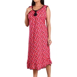 DUI KONNA Printed Nightdress image 4