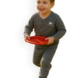 The Little Lookers Kids Round Neck Thermal Set-picture-8