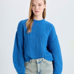 DeFacto Women Cable Knit Pullover-picture-20