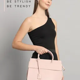 DOTE Textured Structured Handheld Bag image 2