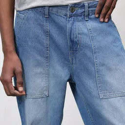 ether Men Light Fade Straight Jeans image 2