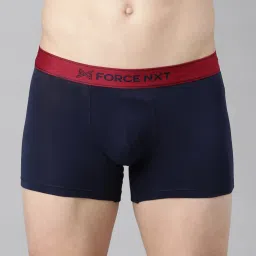Force NXT Multicolored Cotton Regular Fit Trunks - Pack Of 3 image 4