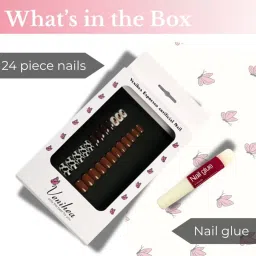 Venihea Espresso Artificial Nails - Set of 24 image 4