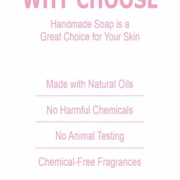 She Essentials Set Of 5 Natural Watermelon Bath Soap - 125 g Each image 3