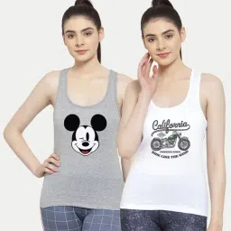 Friskers Multicolor Printed Camisole (Pack Of 2)-picture-10