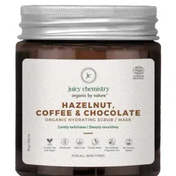 Juicy Chemistry Organic Hazelnut Coffee & Chocolate Hydrating Face Scrub - 75 gm-picture-22