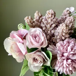 Mason Home Mauve Foam Artificial Flowers image 4