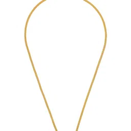 BHIMA Jewels 22K BIS Hallmark 916 Purity Yellow Gold Sleek Plain Chain-picture-19