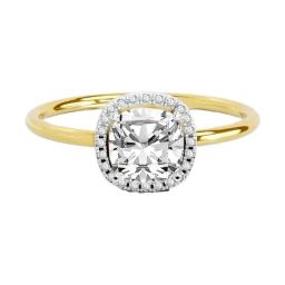 Sparkles Lab Grown Diamond 14k (585) Yellow Gold Ring for Women-picture-47