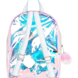 Pantaloons Junior Pink Cartoons Medium Backpack image 4