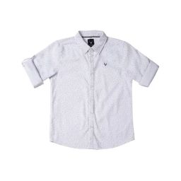 Allen Solly Junior White Printed Full Sleeves Shirt-picture-29