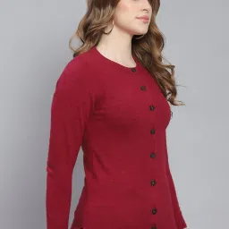 Monte Carlo Wine Wool Cardigan image 3