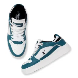 Sparx Men's Off White Sneakers image 4
