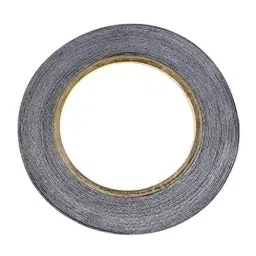 SCHOFIC Double-Sided Adhesive Tape Non-Woven Fabric with Acrylic Acid Black 8 mm Width 33 m Length, 0315FQDEUZP image 2