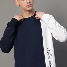OPERATIVE Men Colourblocked Sweatshirt image 2
