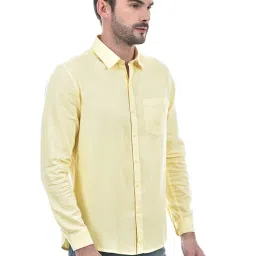 Numero Uno Yellow Slim Fit Shirt image 4