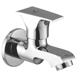 Cliquin Opera Series Wall Mount Brass Bib Cock with Wall Flange in Chrome Finish-picture-43